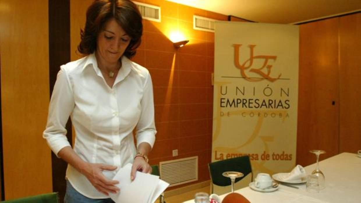 María Fernández Pino en una imagen de archivo del año 2004