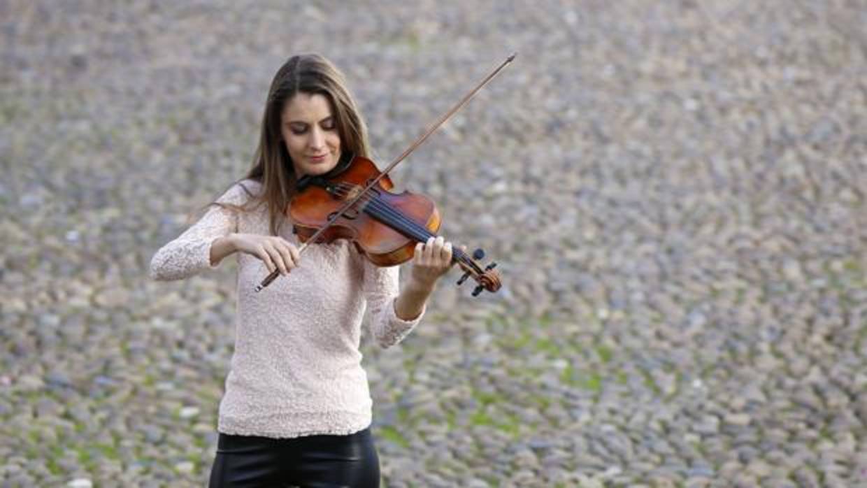 La violinista Klara Gomboc