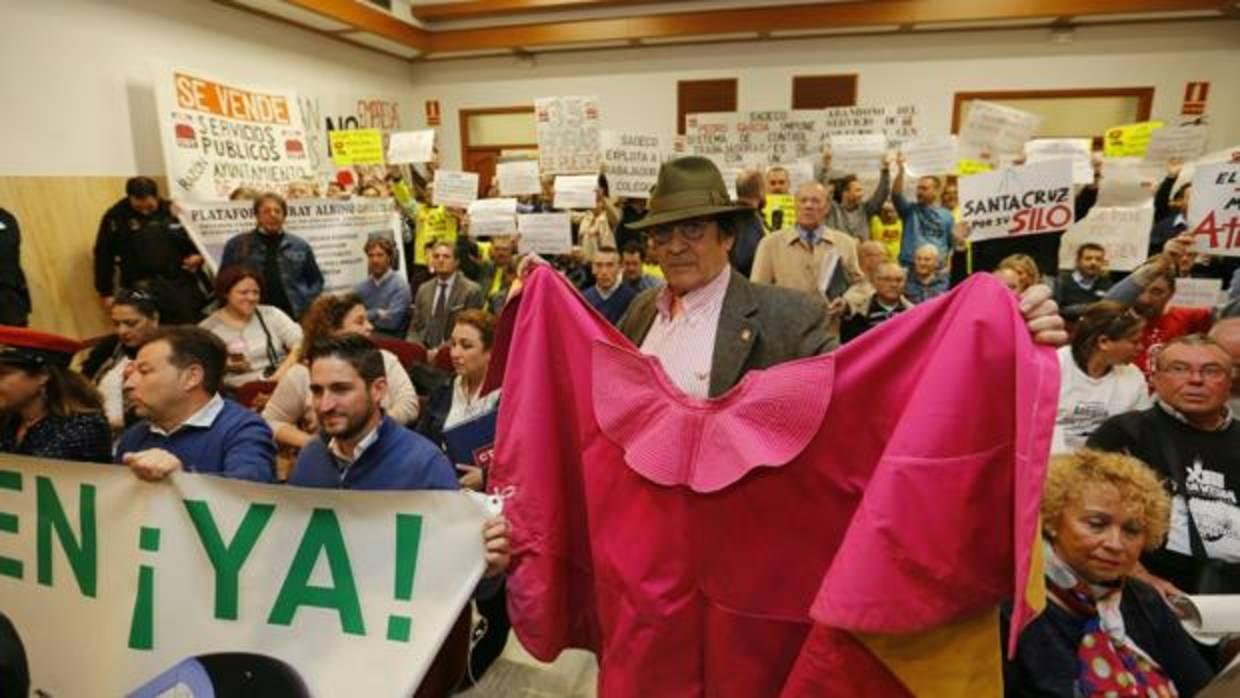 Colectivos presentes en el Pleno del Ayuntamiento de Córdoba