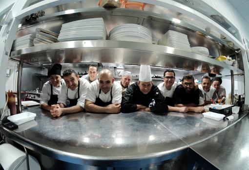 El equipo de cocina dentro del corazón del El Campero