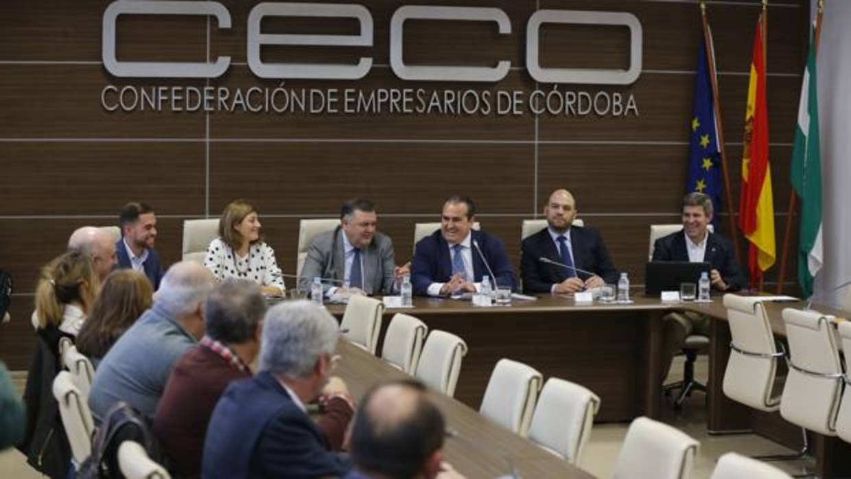 Un momento del círculo de Innovación, impulsado por CECO y Mercadona, celebrado ayer