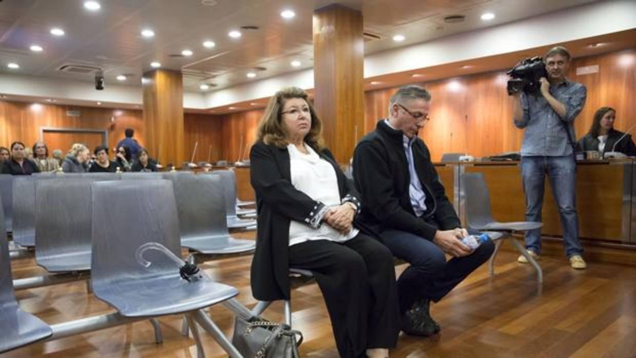 Carmen Marín, durante el juicio que se celebró contra ella en la Audiencia de Málaga