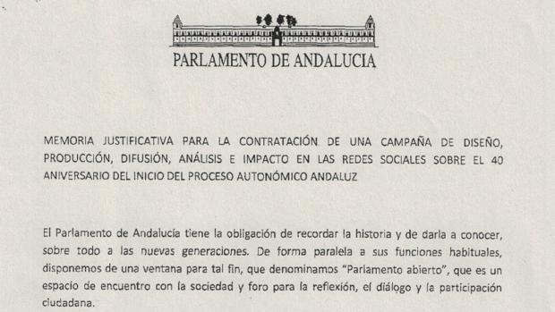 El contrato de Durán: tres millones de pesetas con tres folios