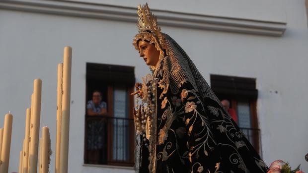 Virgen de la Soledad del Santo Entierro.