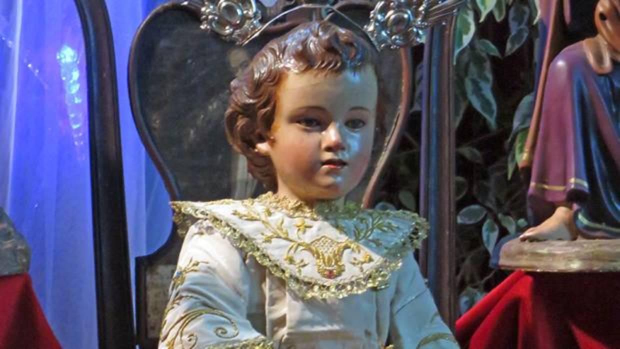 Niño Jesús del Mayorazgo, en el convento de Santa Cruz