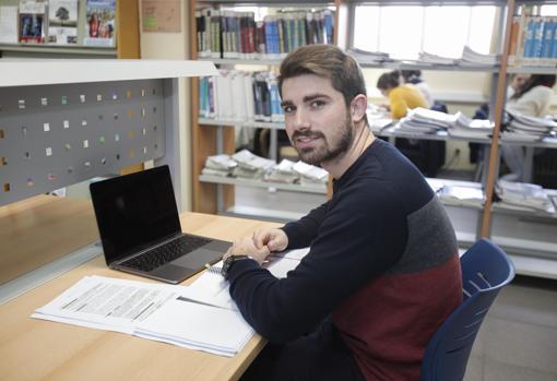 Pedro Carmona, durante una jornada de estudio
