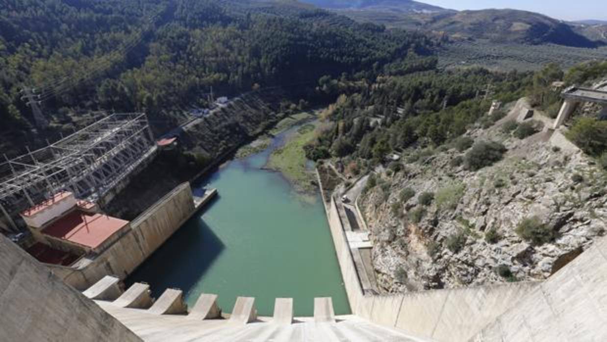 Embalse del pantano de Iznájar