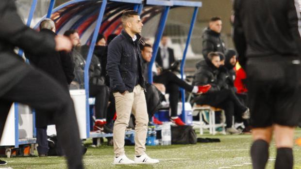 Jorge Romero, técnico del Córdoba CF: «El equipo ha competido y ha querido ir a por el partido»