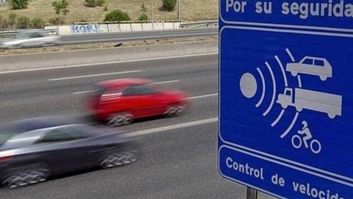 Control de velocidad en una carretera