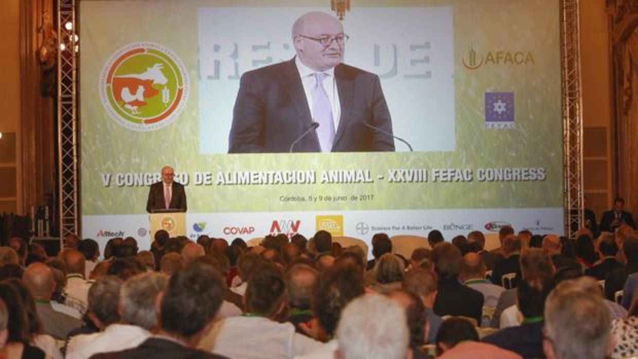 Congreso de alimentación animal celebrado en el CírcUlo de la Amistad el pasado año