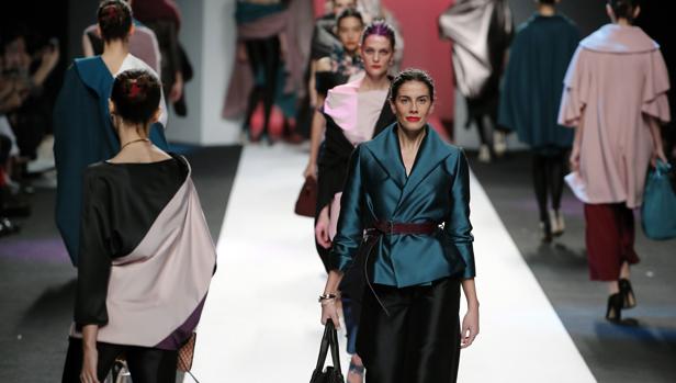 La gimnasta cordobesa Lourdes Mohedano, protagonista en el Mercedes Benz Fashion Week