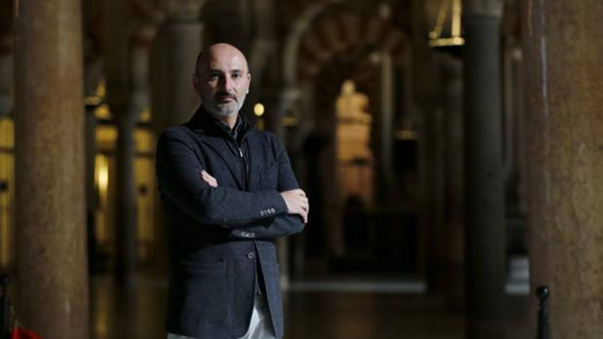 Sebastián Herrero, en la Mezquita-Catedral de Córdoba