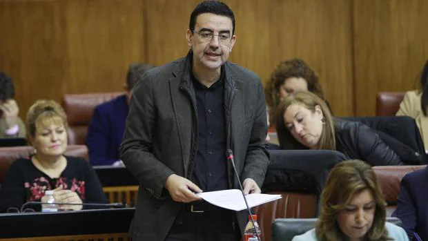 Mario Jiménez, portavoz del Grupo Socialista en el Parlamento andaluz