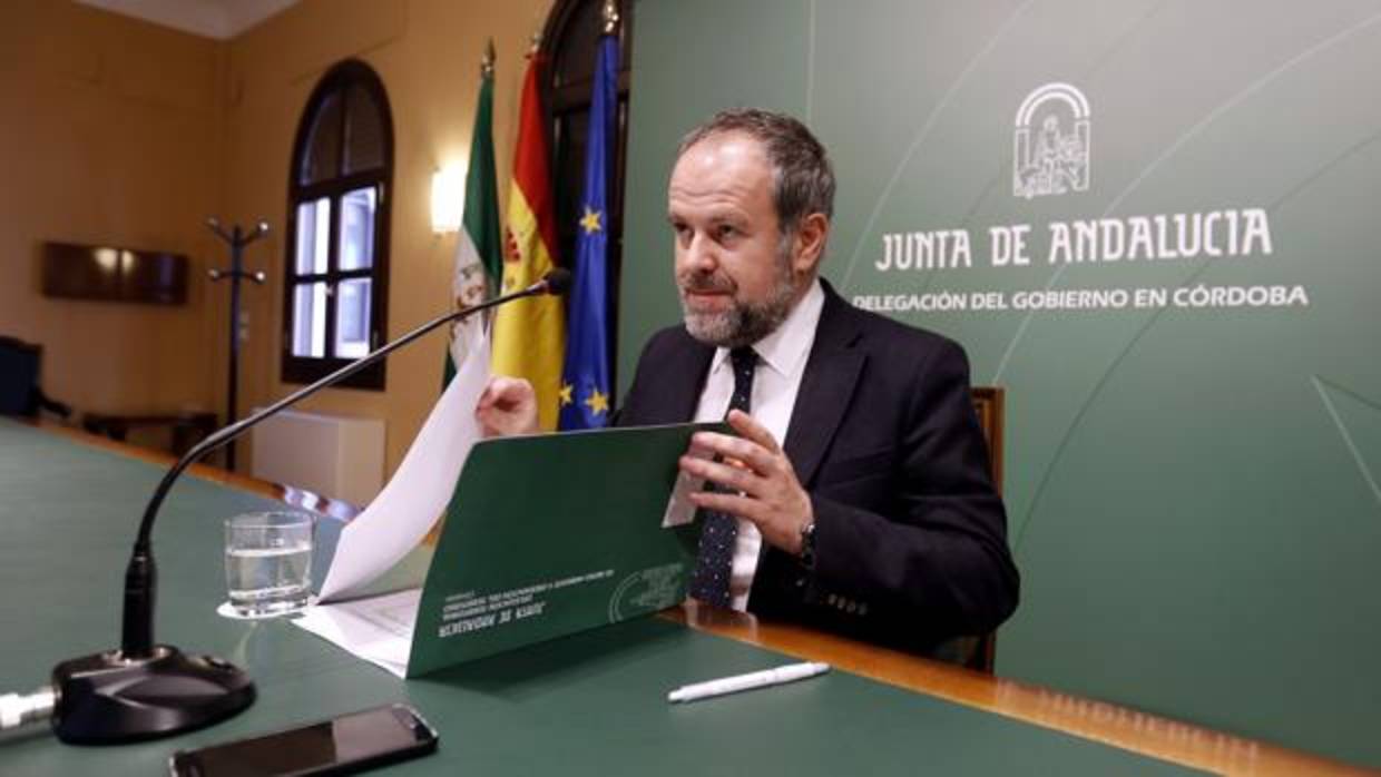 Francisco de Paula Algar, delegado de Medio Ambiente de la Junta de Andalucía en Córdoba