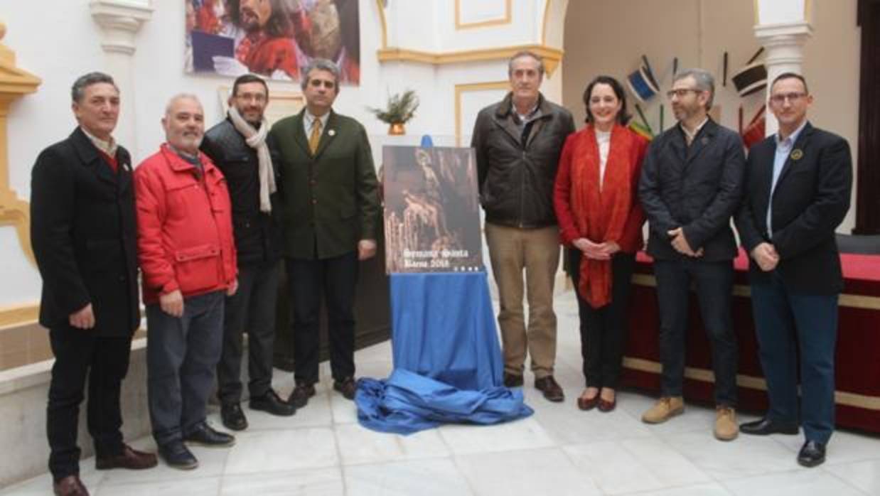 Acto de presentación del cartel de la Semana Santa de Baena