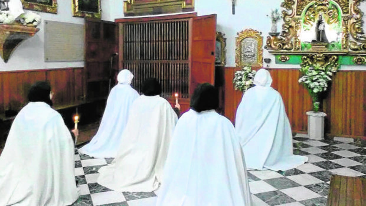 Las mopnjas de clausura en el convento aguilarense