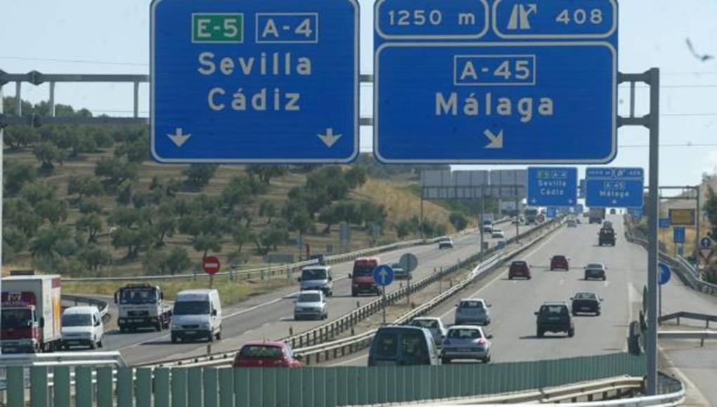 Autovía A-4, donde se ha producido el accidente