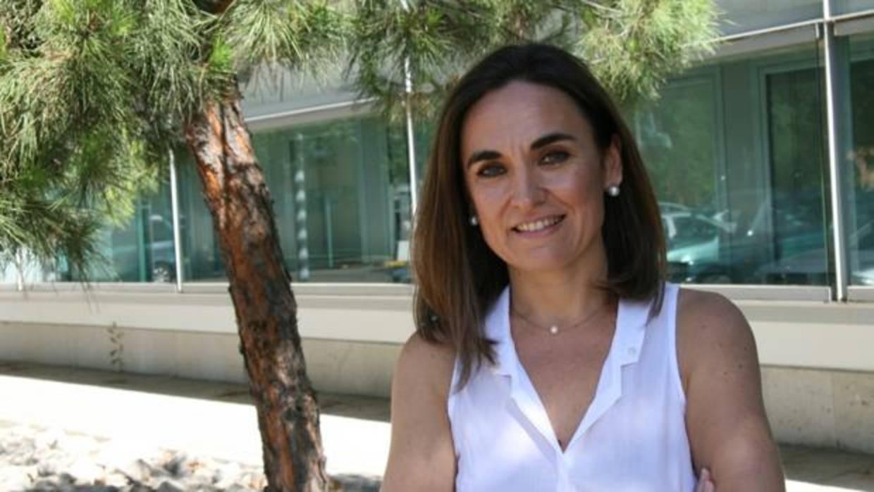 La investigadora del Grupo Dinámica Fluvial e Hidrología María José Polo