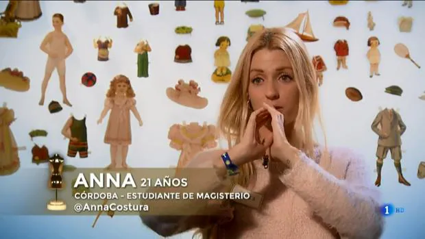 La cordobesa Anna supera otra prueba de fuego en el reality de TVE «Maestros de la Costura»