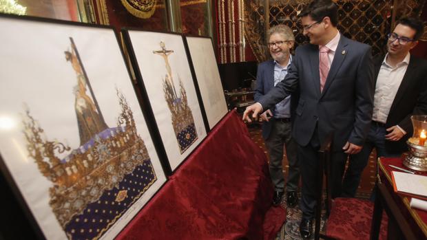 Semana Santa de Córdoba: El nuevo paso del Cristo de la Expiración combinará caoba, plata y pintura