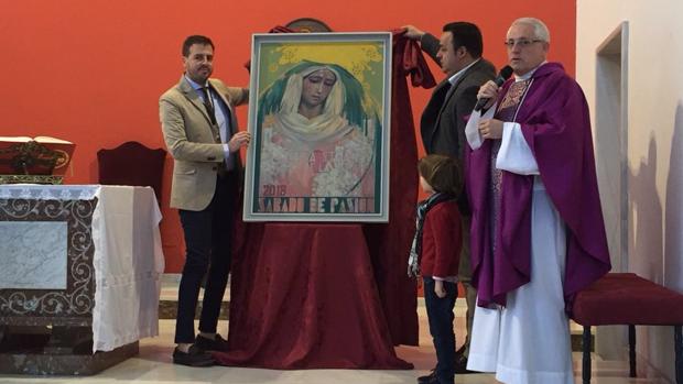 Un cartel vanguardista anuncia el primer Sábado de Pasión de la Virgen de la O de Córdoba