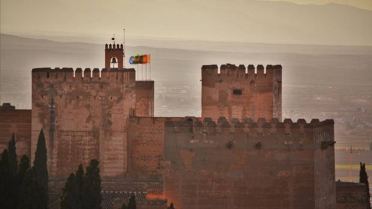 Vista áerea de la Alhambra de Granada