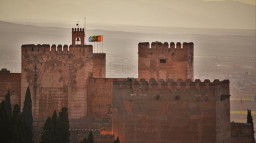 Vista áerea de la Alhambra de Granada