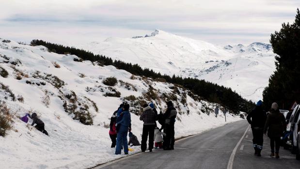 Temporal en Andalucía: Sierra Nevada cierra por fuertes rachas de viento