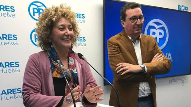Pilar Marín, candidata del Partido Popular a la Alcaldía de Huelva