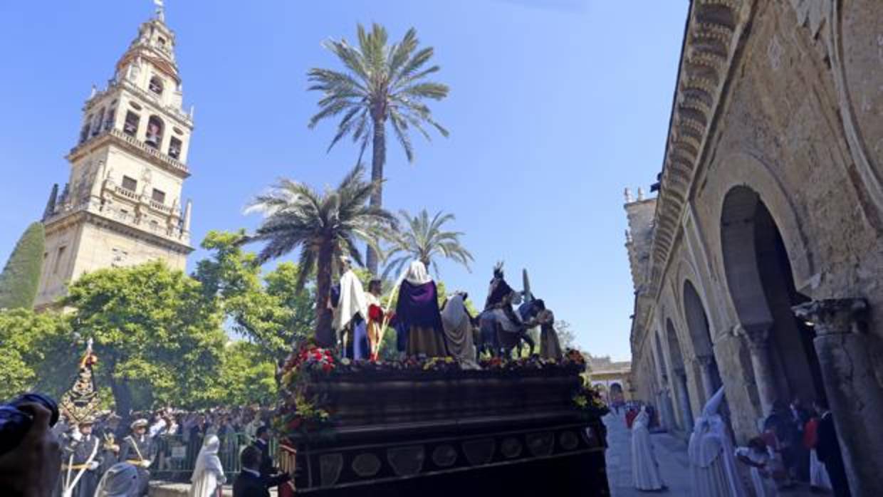 Procesión de la Borriquita el año pasado en Córdoba