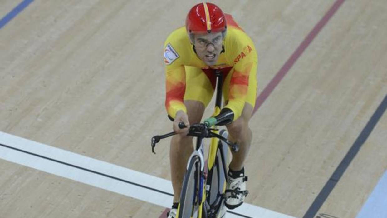 Cabello, en el velódromo de Río