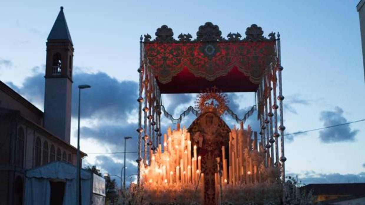 Virgen de la O, en el barrio de Fátima