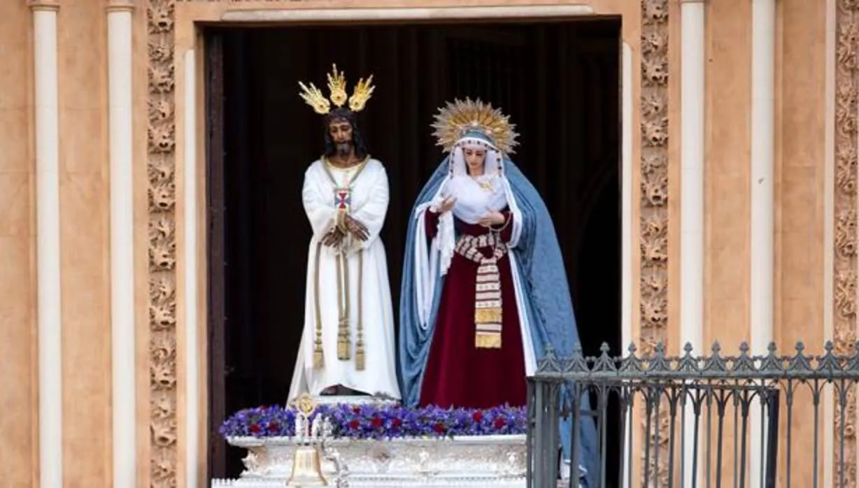 El Cautivo de Málaga y la Virgen de la Trinidad
