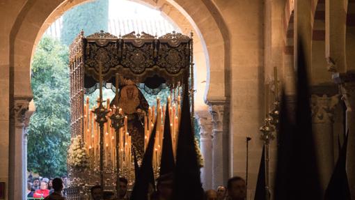 María Santísima de la Concepción en el interior de la Catedral