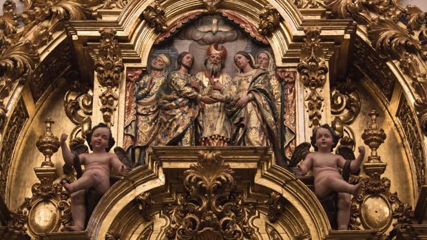 La capilla del palacio de San Telmo de Sevilla, un retablo ante el que nadie reza