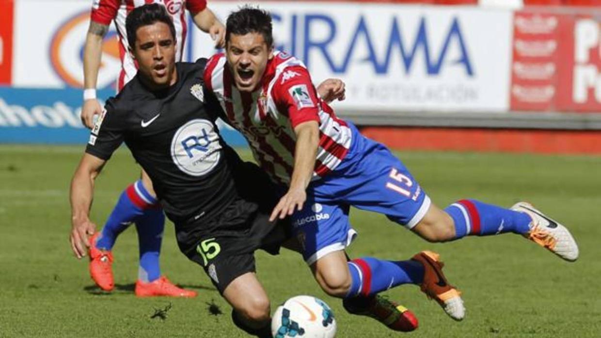 Pedro, en el partido del Molinón