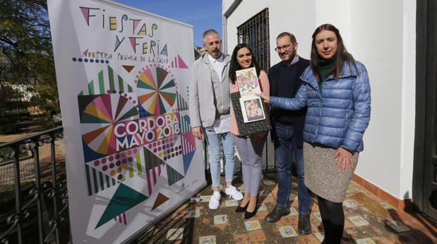 Del joven con sombrero al galgo: los carteles del Mayo Festivo de Córdoba