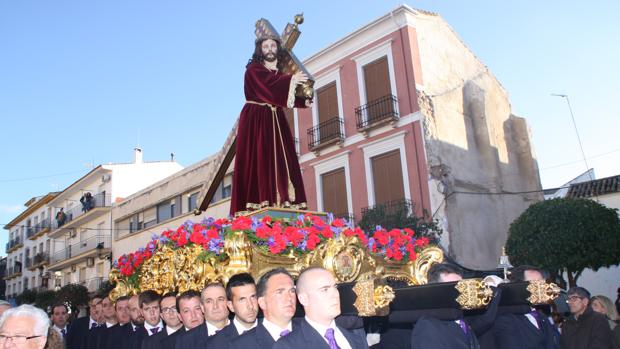 La lluvia empaña varios actos del Año Jubilar Nazareno de Priego