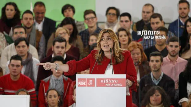 Susana Díaz responde hoy por las mordidas de Guadalquivir Futuro en Córdoba