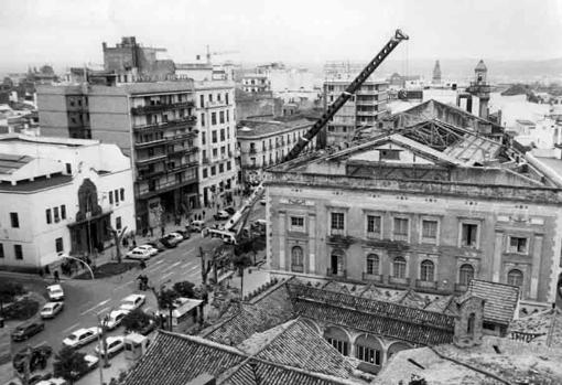 Reforma del Gran Teatro en los años 80