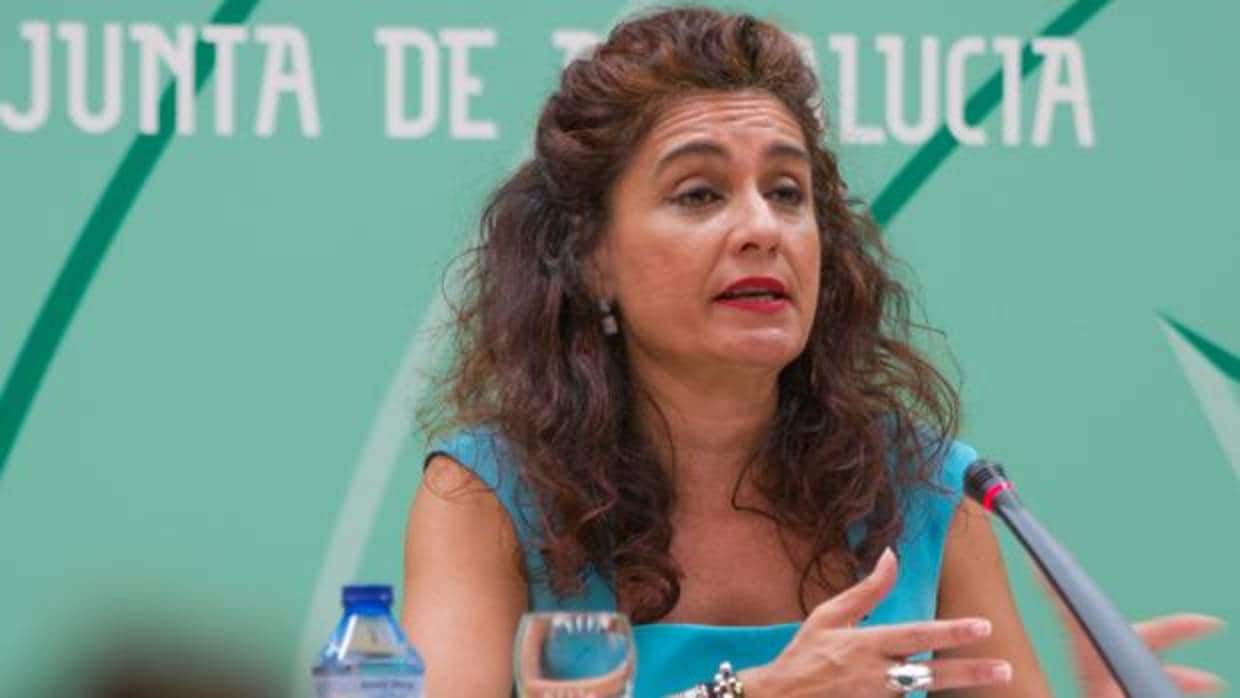 María Jesús Montero, consejera de Hacienda y Administración Pública de la Junta de Andalucía