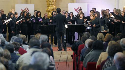 El coro Averroes, uno de los que participará en el concierto benéfico