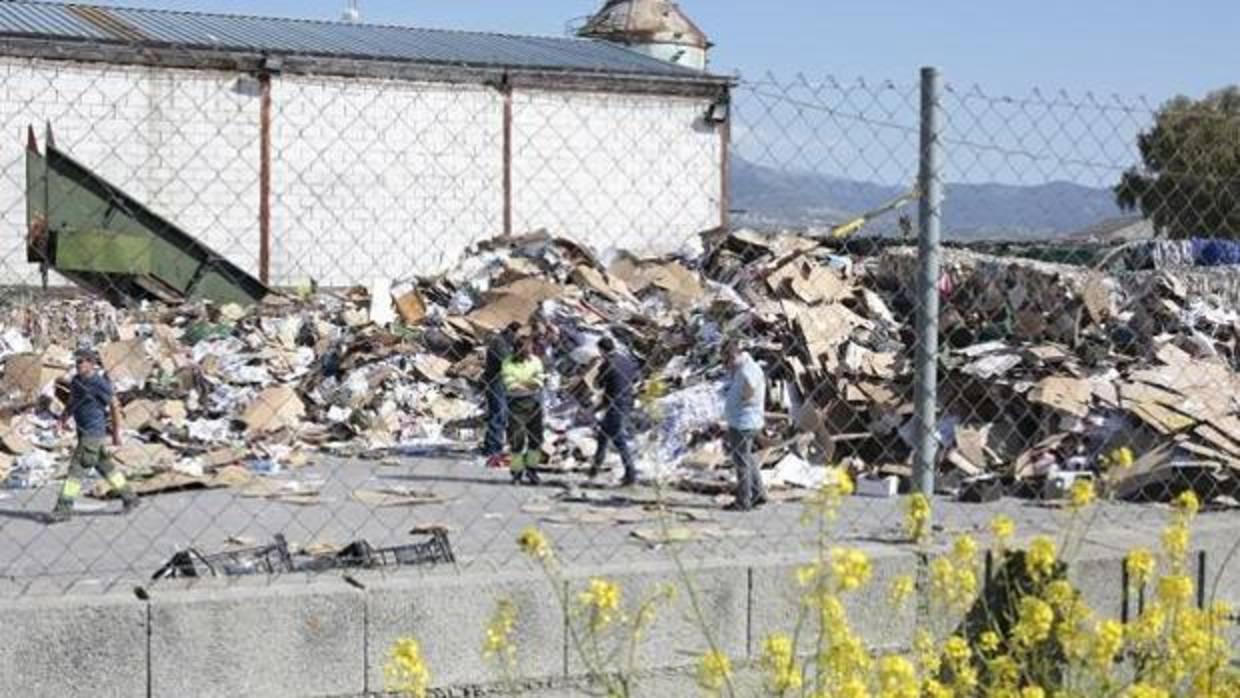 El cadáver ha sido encontrado en una planta de reciclaje de cartón de Granada.