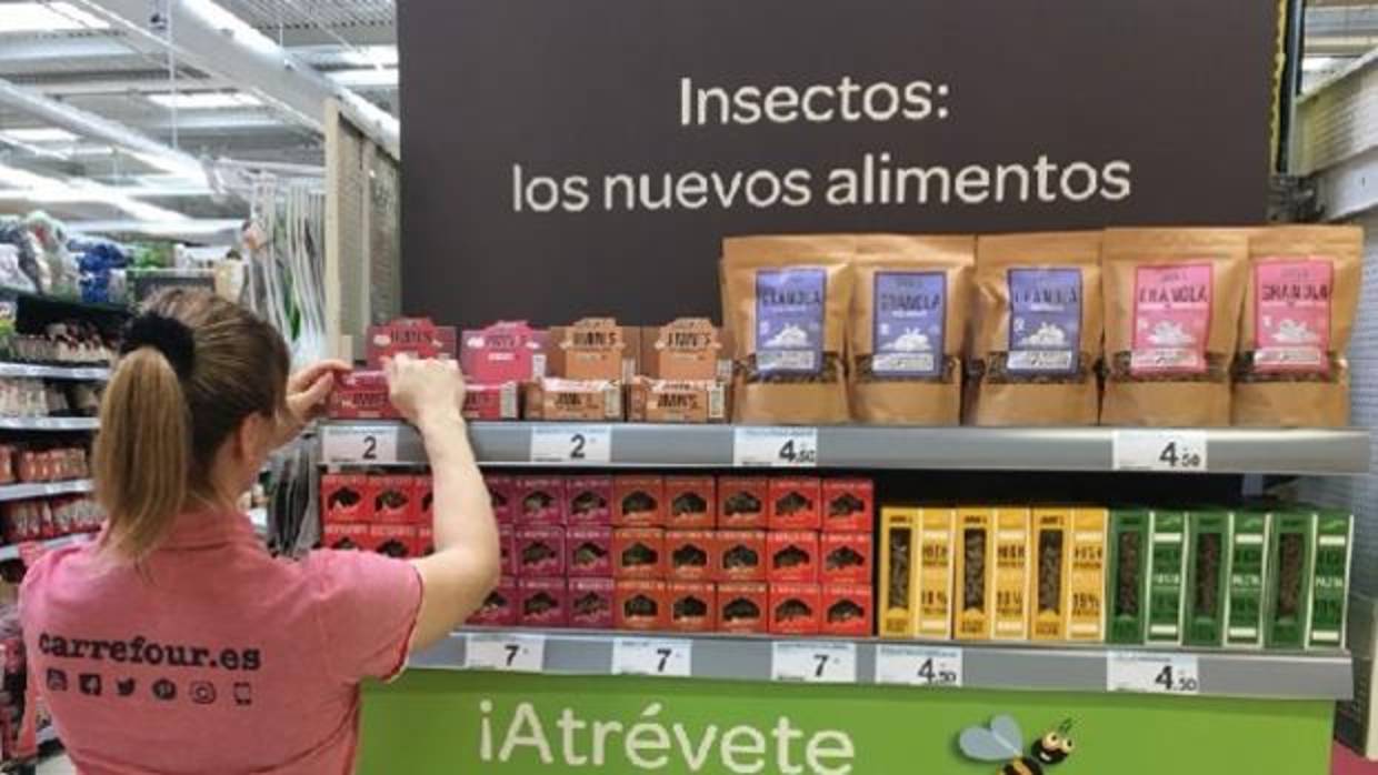 Nuevos productos a base de insectos