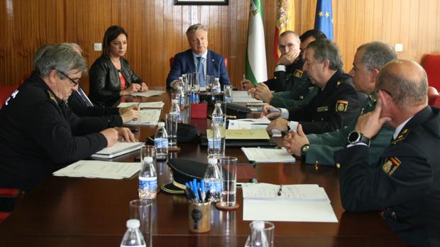 Junta Local de Seguridad celebrada este lunes en la Subdelegación del Gobierno de Córdoba