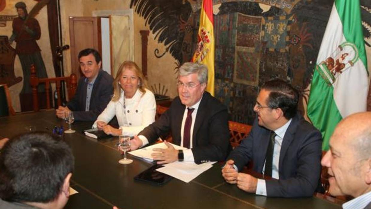 Reunión entre el Ministerio de Hacienda y el Ayuntamiento de Marbella