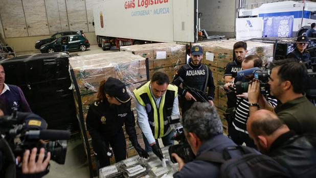 Intervenido en Algeciras el mayor alijo de cocaína en un contenedor en Europa