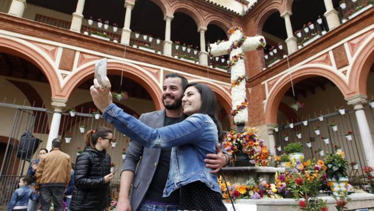 Cruz en el compás de San Francisco de Córdoba en 2017