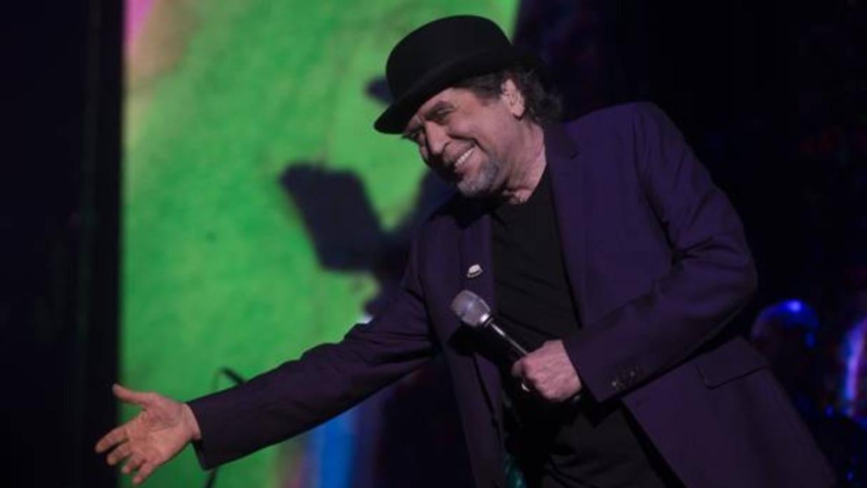 Joaquín Sabina, en un concierto