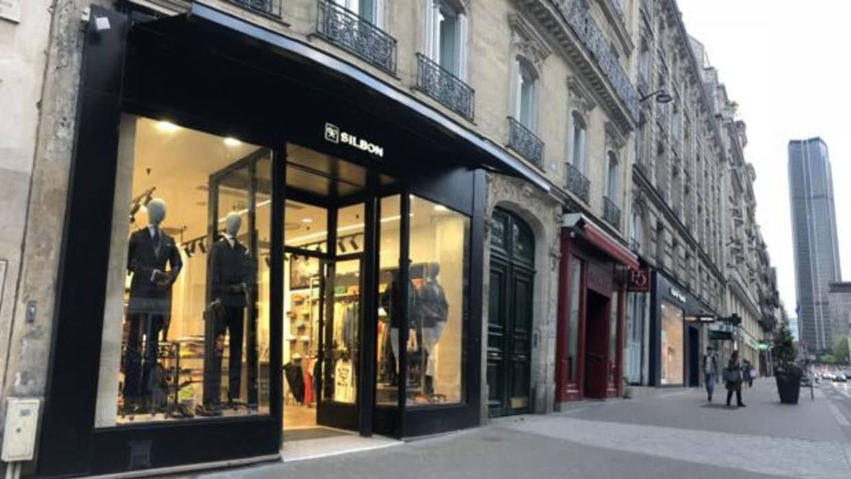 Escaparate de la nueva tienda Silbón en el barrio de Montparnasse